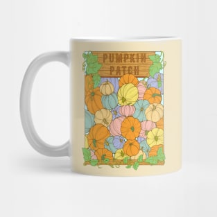 Colorful Pumpkin Patch Mug